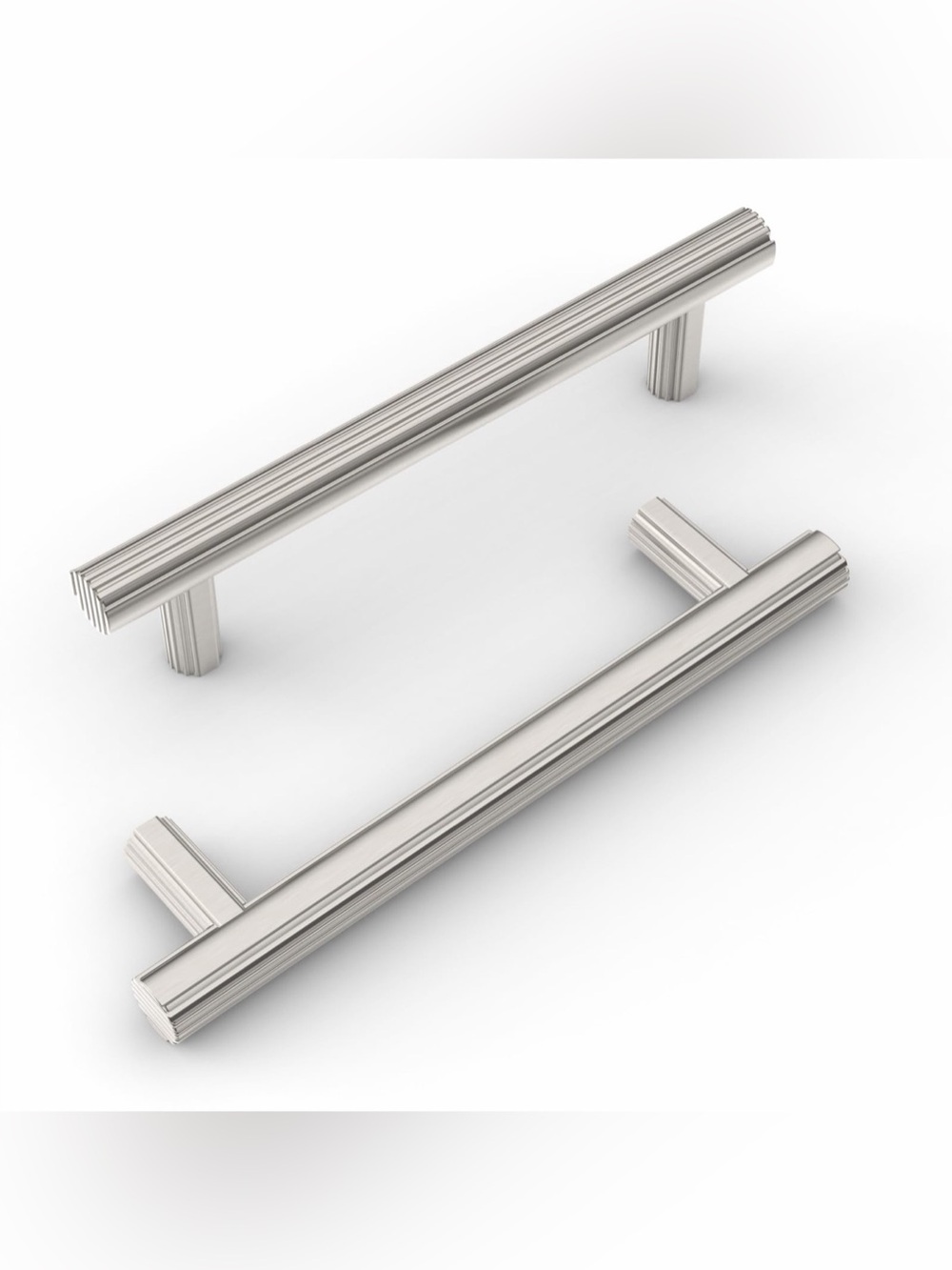 Knoklock Home Decor Knoklock 10 Pack 3.75 Inch Cabinet Pulls Silver